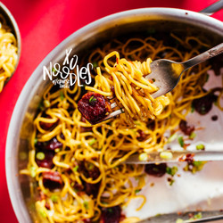 Chinese Sausage And Xo Sauce Noodles · I Am A Food Blog