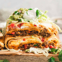 Crunchwrap Casserole