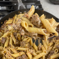 Creamy Beef Pasta