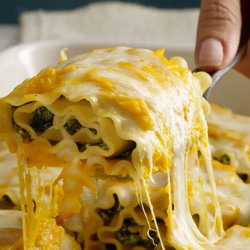 Butternut Squash Lasagna Rolls