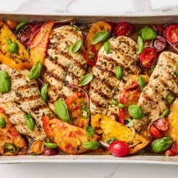 Tomato-basil Chicken Is The Fast, Fresh Dinner You'll Make On Repeat
