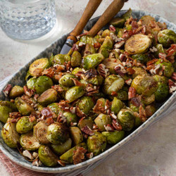 Roasted Brussels Sprouts With Bacon