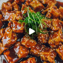 Crispy Orange Tofu
