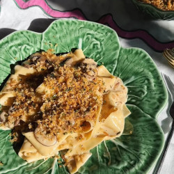 Mushroom Pappardelle