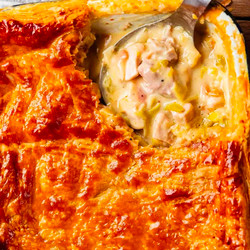 CHICKEN LEEK PIE 🥧🍗🌿