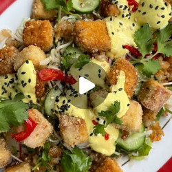 Katsu Curry Salad