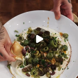 Whipped Feta With Olives