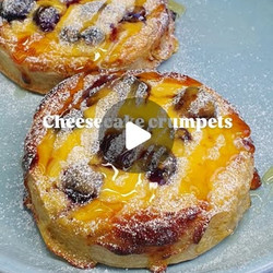 Cheesecake Crumpets