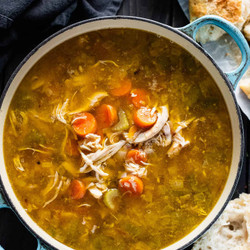Homemade Turkey Soup Recipe