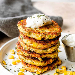 Air Fryer Zucchini Fritters