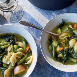 Soupe au Pistou (Vegetable Soup With Pesto)