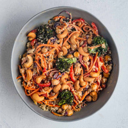 Roasted Salad With Chickpeas