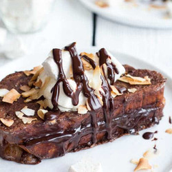 Best Ever Hot Chocolate French Toast