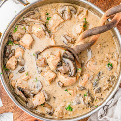 Creamy Chicken And Mushroom Soup