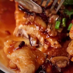 Chicken Marsala With Veal Glace
