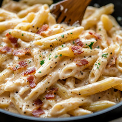 Creamy Bacon Pasta Recipe