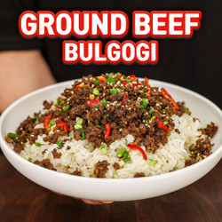 Korean Ground Beef Bulgogi