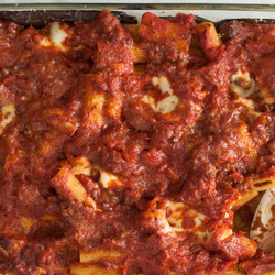 Pasta 'ncasciàta (pasta O' Fùrnu)