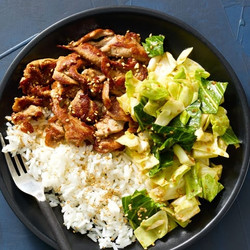 Addictive Cabbage &amp; Pork Bowls mains