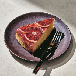 Blood Orange And Olive Oil Upside-down Cake