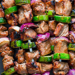 Grilled Steak Kebabs
