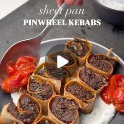 Mediterranean Pinwheel Kebabs