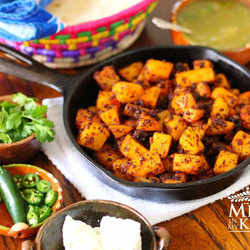 Papas Con Chorizo