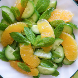 Orange Cucumber Salad (nut-free, Aip) - Zesty Paleo