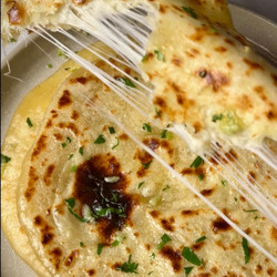 Delicious Cheese Garlic Flatbreads