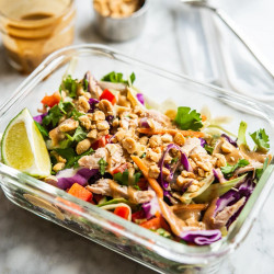 Thai-inspired Chopped Chicken Salad