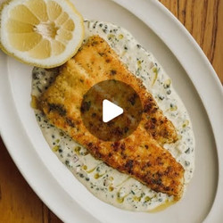 Breaded Plaice With Warm Tartare Sauce