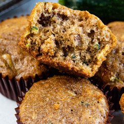 Grandma Lou's Zucchini Muffins/Bread