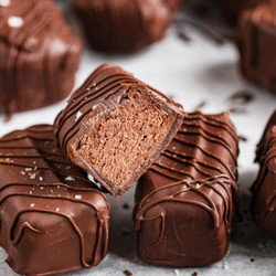 2 Ingredient Chocolate Candy Bars