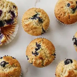 Banana-blueberry Muffins
