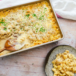 Gourmet Four Cheese Macaroni And Cheese