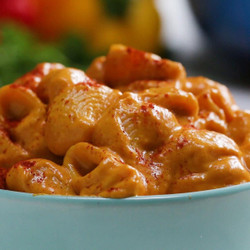 Roasted Red Pepper Vegan Mac 'n' Cheese Recipe By Tasty