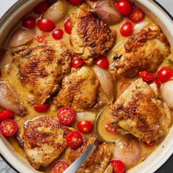Chicken With Shallots