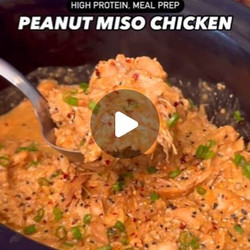 Peanut Miso Chicken