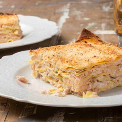 Lasagne Salmone e Robiola