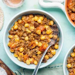 Quick Ras El Hanout Beef Chili