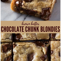 Chocolate Chunk Blondies
