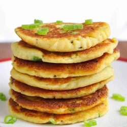 Vegan Potato Pancakes (using Leftover Mash)