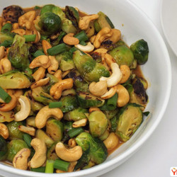 Cashew Brussels Sprouts