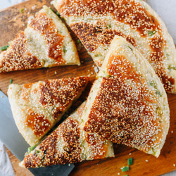 Shanghai Scallion Flatbread