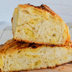 Almond Croissant Sourdough Loaf