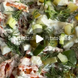 Sweet Potato Fries Potato Salad