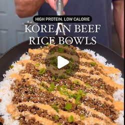 Korean Beef Rice Bowls