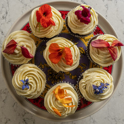 Prue’s Chocolate Hazlenut Mayonnaise Cakes