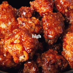 Gochujang Honey Tempeh Nuggets