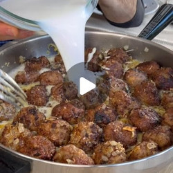 Polpette In Tocio (milk-braised Meatballs)
